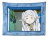 Anime USA Flag Tapestry Elf Character Polyester Wall Hanging for Bedroom Dorm Viral Anime Aesthetic Room Decor