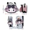 Hatayama Shoji Sanrio 2-Way Handbag, Mero Kuromi, Approx. H16.5 x W22 x D8cm, Product Number: 34203200