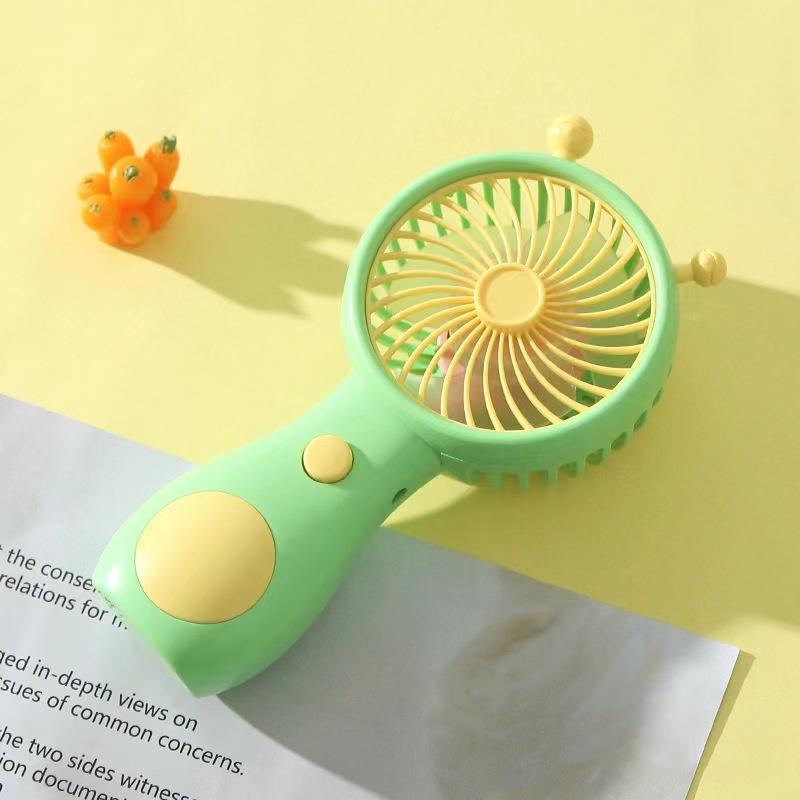 New Portable Outdoor Mini Handheld Fan Gift Spray Fan Humidification Ice Coating Handheld Fan, No Battery Include