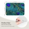 Peacock Feathers Doormat Kitchen Entrance Home Floor Mat Non-slip Carpet Rug for Balcony Footpad Mats