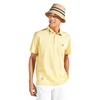 Munsingwear Short Sleeve Collared Pique Golf MG5SHS44M Men's High-Gauge Shirt, Moisture-Wicking, Quick-Drying, Cooling, Shirt, (YL00, Yellow)