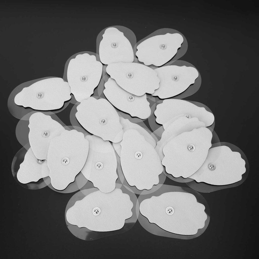 20pcs / Bag NonWoven Fabric Button Type Electrode Pads for TENS Massager Physiotherapy Machine