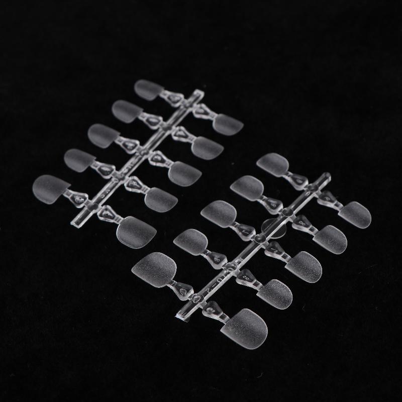 100Pcs Kids False Nails Press On Nails Coffin Artificial Nails Clear Fake Nail Tips For Extension Manicure Tool
