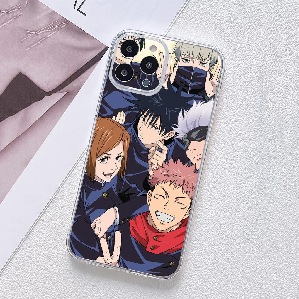 Gojo Satoru Jujutsu Kaisen Itadori Yuji Cover Phone Case for Samsung Galaxy A04 A14 A23 A34 A54 M23 M33 M52 M53 M30S M31 M51 M21