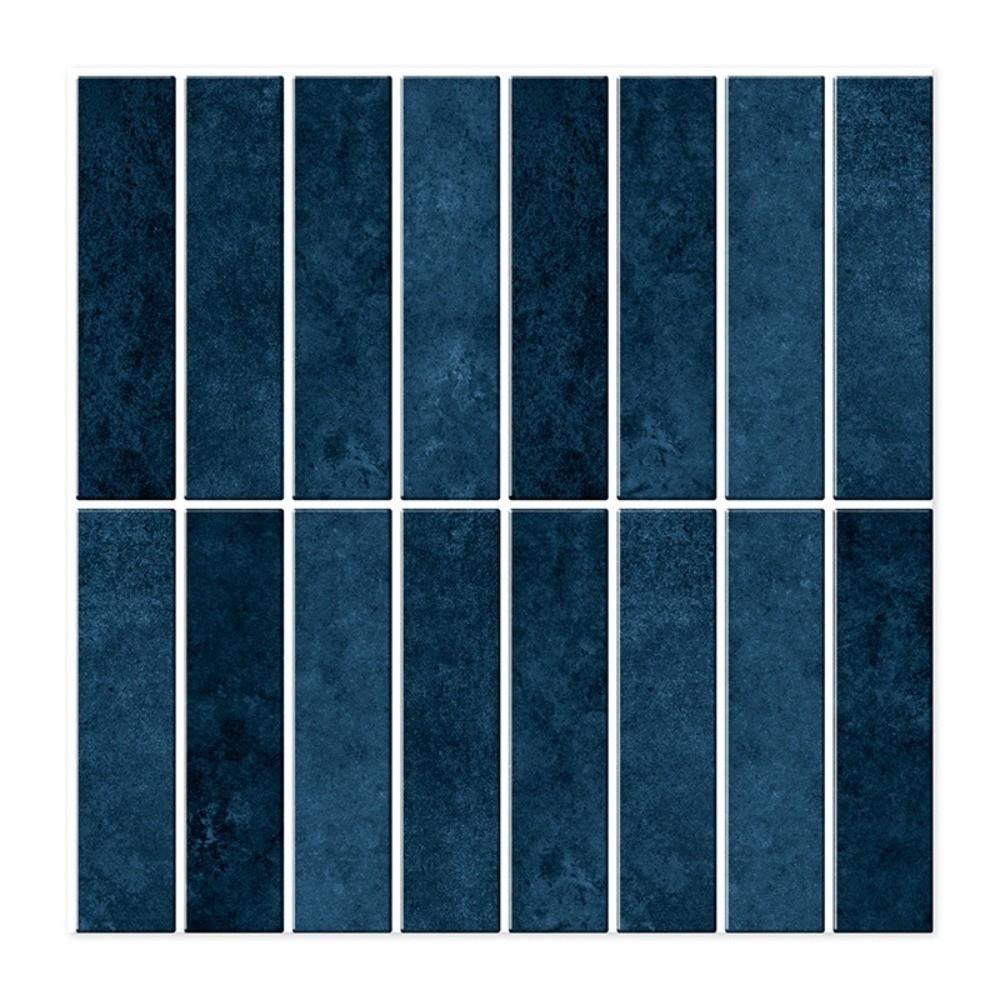 

Waterproof Tile Wall Stickers for Kitchens Bathrooms and Tiled Walls синій