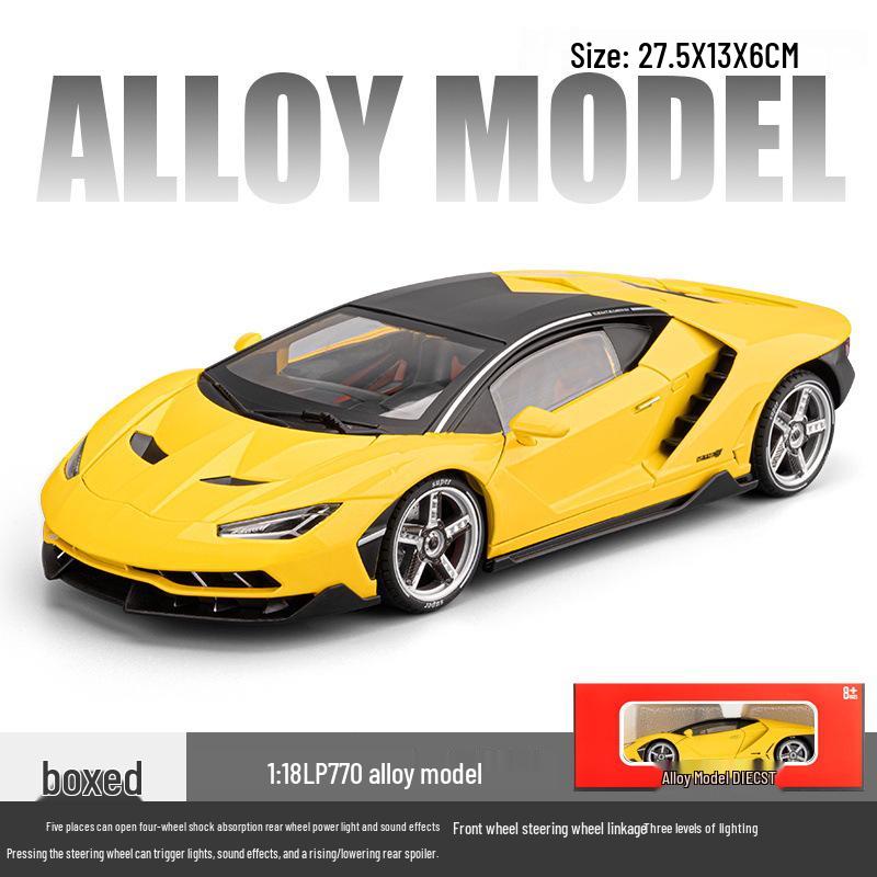 Authentic 1:18 Land Rover Range Rover Alloy Car Model - Fashionable Blind Box Ornaments