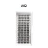 Natural Soft Self-Grafting Single-Cluster Segmented False Eyelashes Diy Eyelashes