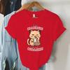 Woman Tshirts Graphic T Shirt Womens ALLERGIC BULLSHIT Printed Tshirt Fashion Youthful Female Clothing  Womens Clothing Sales