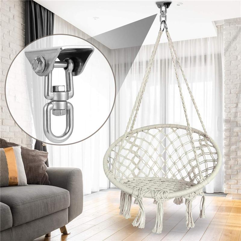 Stainless Steel Swivel Hook 90X40X100