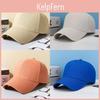 Cotton Baseball Cap With Curved Brim For Sun Protection And Outdoor Activities
