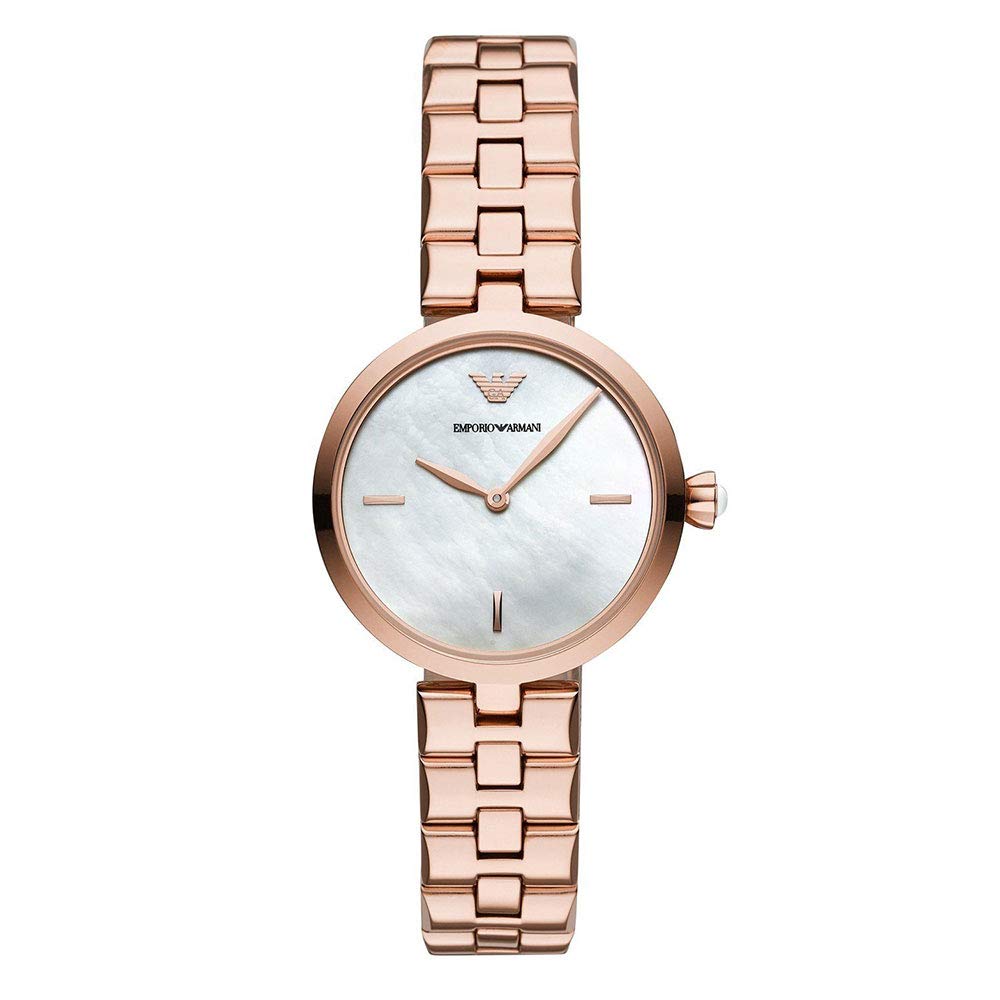 

EMPORIO ARMANI Watch Quartz AR11196 Pink Gold [Emporio Armani] Women s [Item]
