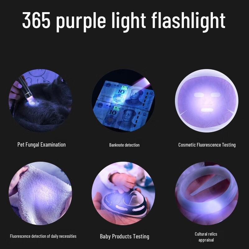 Xuanyong 365nm UV Flashlight for Appraisal