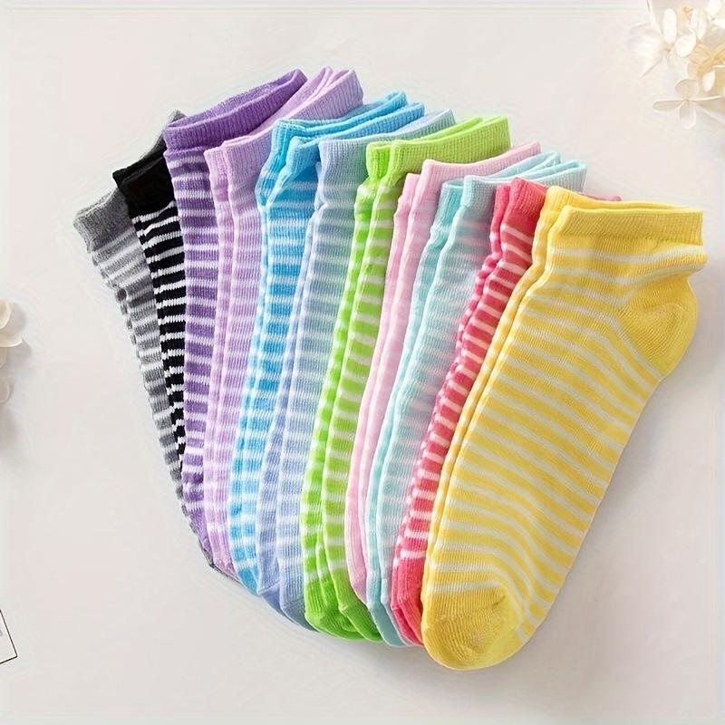 Candy Cartoon Women's Sweat-Absorbing Korean Style Casual Summer Socks