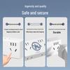 Multi-Socket Power Strip Extension Cord: 1-to-3 Outlet Converter