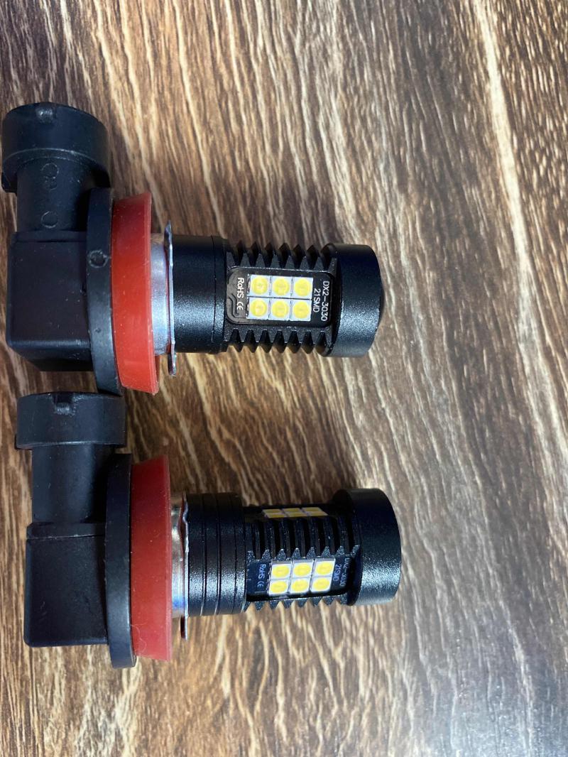 

Светодиодная противотуманная фара 3030SMD 1800LM 6000K белая автомобильная ходовая лампа автоматическая светодиодная лампа 12 В 24 В сигнальная лампа