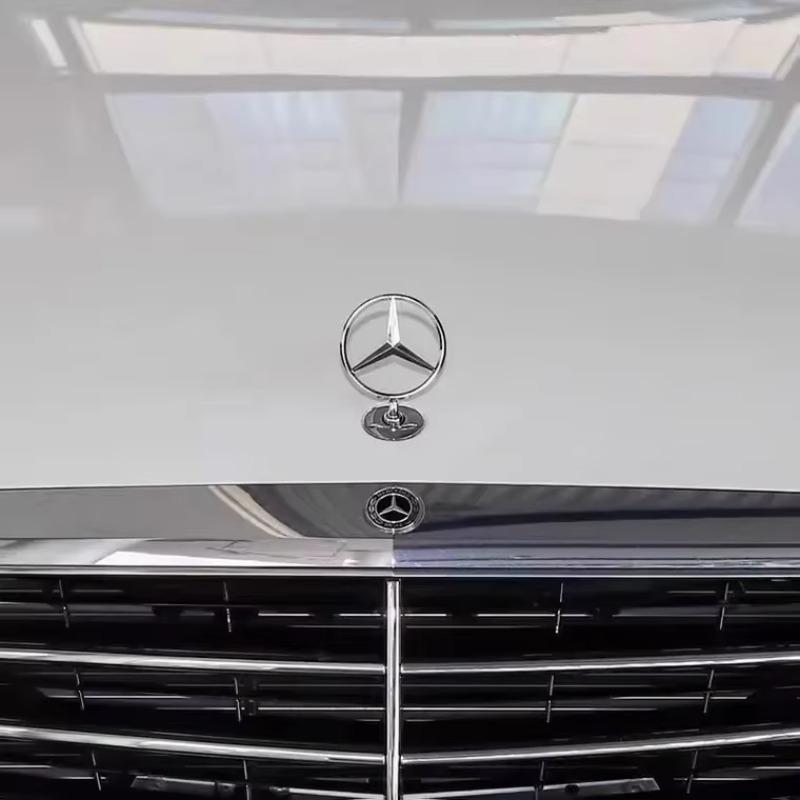 C200 E200 Voor Mercedes Benz Zinklegering Auto Voor Motorkap Embleem Badge Accessoires Voor Mercedes Benz AMG W213 W223 W240 W212 W222 W2
