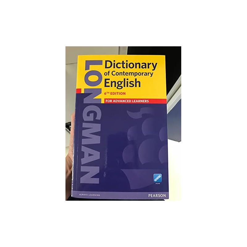 Longman Dictionary of Contemporary English 6 paper