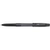 Pilot Super Grip G Ballpoint Cap Extra Black Black Pack of 10 Pen, Type, 1.6mm Thick, Barrel, Ink, BSGC-10BB-BB,