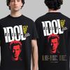 Billy Idol 2026 Nordamerika Sommertour "It's A Nice Day To Tour Again" T-Shirt Lässiges T-Shirt Für männliche und weibliche Fans T-Shi...