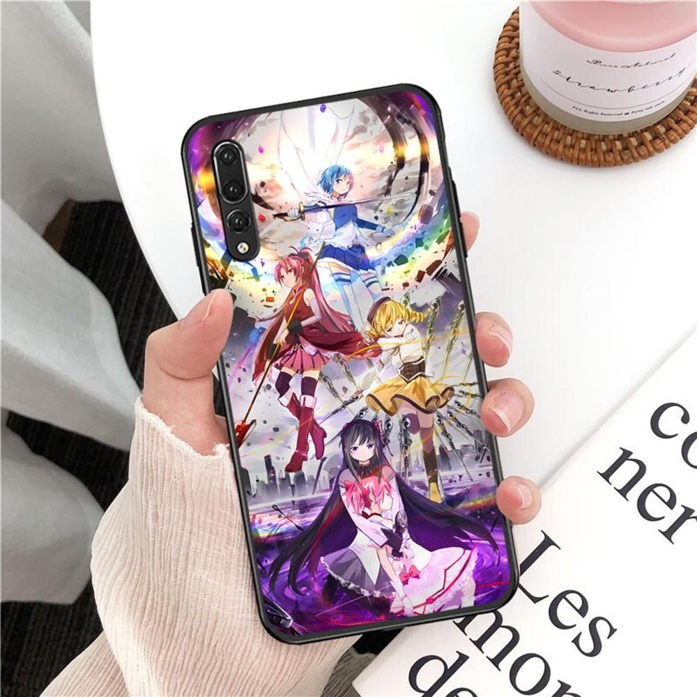 Puella Magi Madoka Magica Phone Case For Huawei P 8 9 10 20 30 40 50 Pro Lite Psmart Honor 10 Lite 70 Mate 20lite