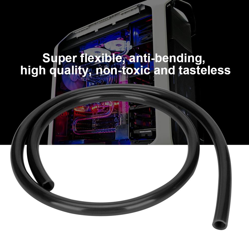 Universal 3 8 Slim Computer PVC Water Cooling Pipe Waterblock Soft Tube 9.5x12.7mm