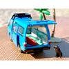 TOMYTEC DioColle 64 #CarSnap 19b Surfing 2 (Includes Mazda Bongo Brawny) ABS Resin and PVC Figure and Accessories (Painted, Partially Assembled) + Die