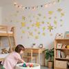 Star Wall Decor 2D Acrylic 78 Pieces Removable Ornament Wall Decor Stickers For Ceiling Bedroom Study Room Living Room Christmas