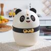 Panda Zahnstocherbox: Cartoon Automatischer Zahnstocherspender Niedliche Dekoration Neuheit Küche Haus Aufbewahrungsbox