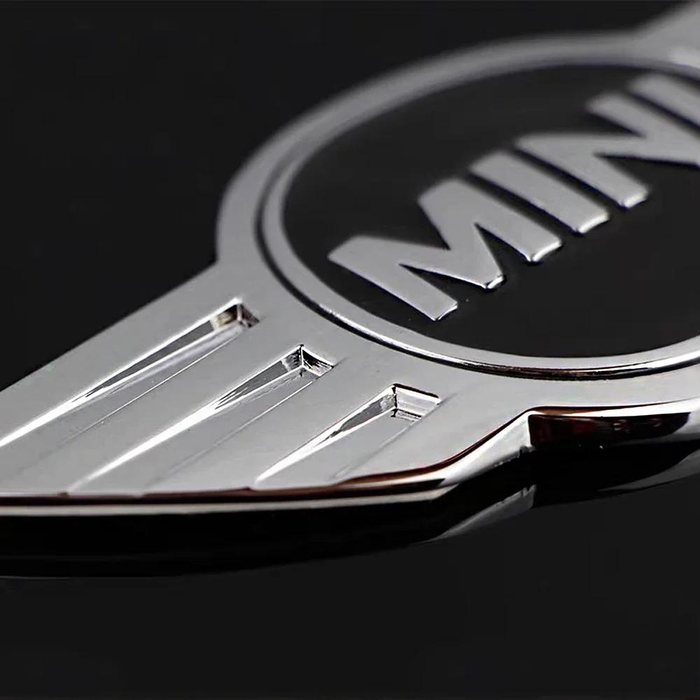Metal Car Body Sticker Logo Rear Emblem Decal Accessories For Mini Cooper Countryman Clubman JCW F55 F56 R55 R56 R60 F60 Badge