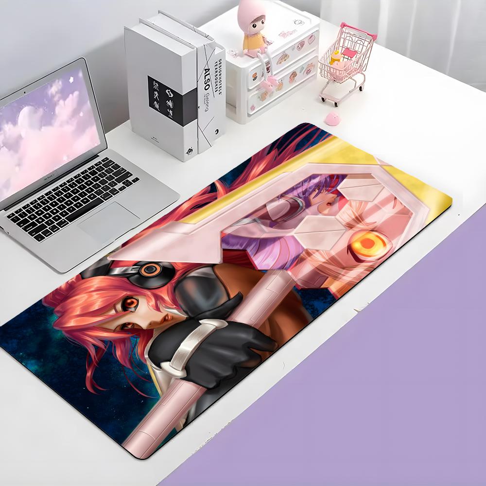Cool Musical Anime SSymphogear Hibiki Tachibana Mouse Pad Large Gaming Mousepad With Thick Stitched Edge NonSlip Desk Mat
