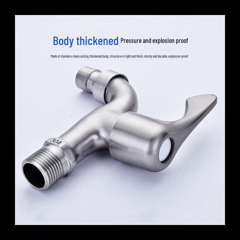 304 Stainless Steel Single Cold Faucet