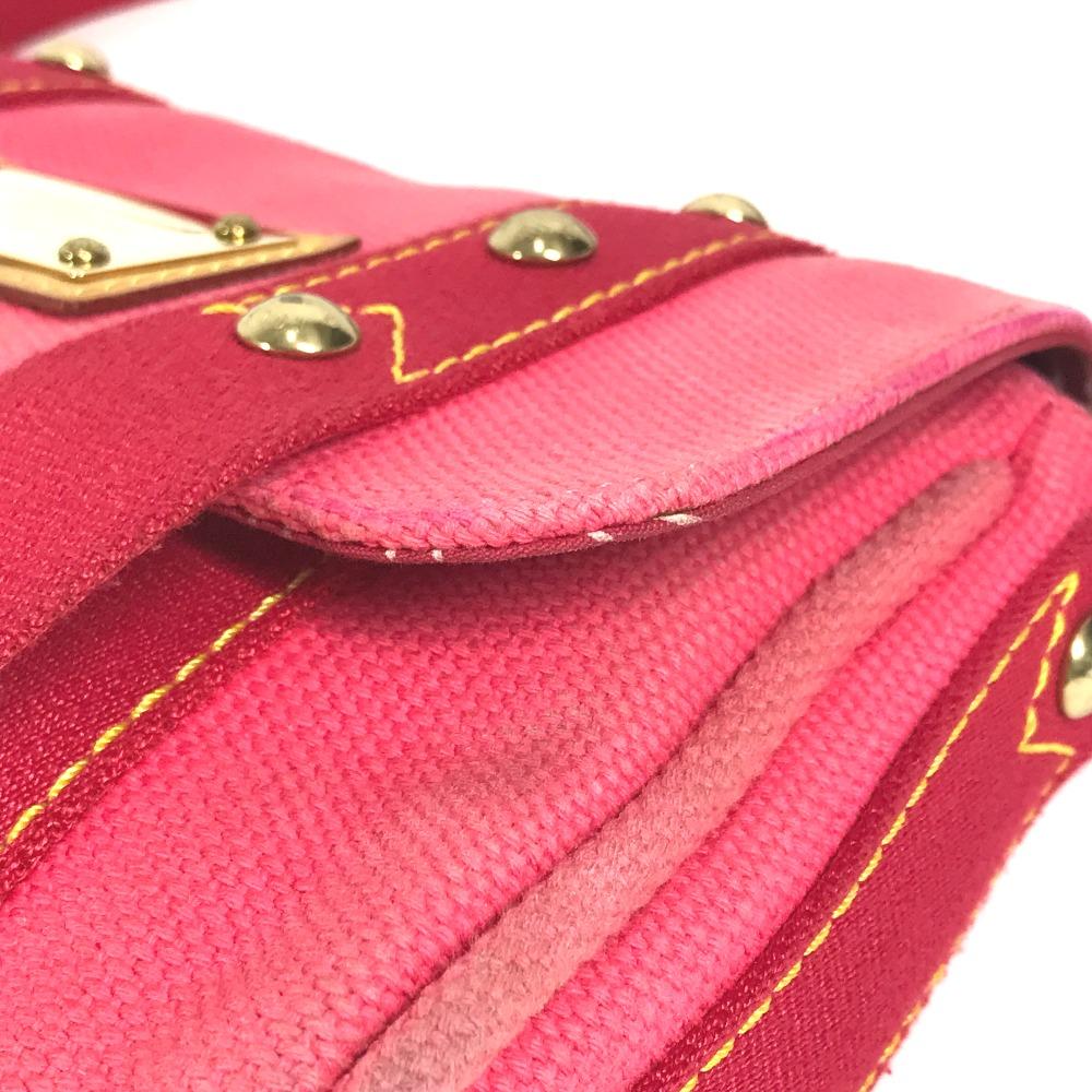 Louis Vuitton M40071 Antigua Sac mule Handbag Shoulder Bag Canvas pink