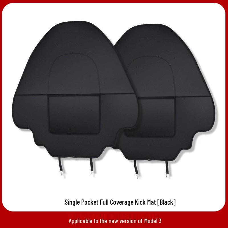 Tesla Model 3/Y Rear Seat Kick Mat Protector