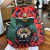 Women's Trendy Tiger Head Multi-Purpose Oxford Backpack