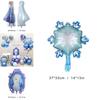 Snowy Princess Elsa Anna Balloons For Frozen Themed Party