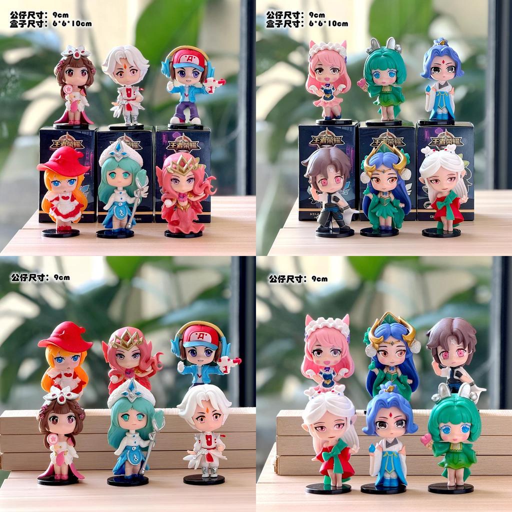 Honor Of Kings Model Toys Pvc Collectible Figures For Game Enthusiasts