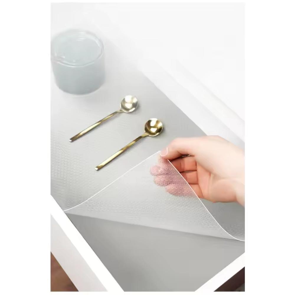 1pc 3m/5m Drawer Mat Transparent Shelf Liner Multifunctional Waterproof Dust-proof Cabinet Storage Pad for Kitchen Cupboard