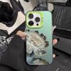 The new white lotus is suitable for iphone17 mobile phone case Apple 15promax/14 anti-drop 13pro12 Europe and America 16
