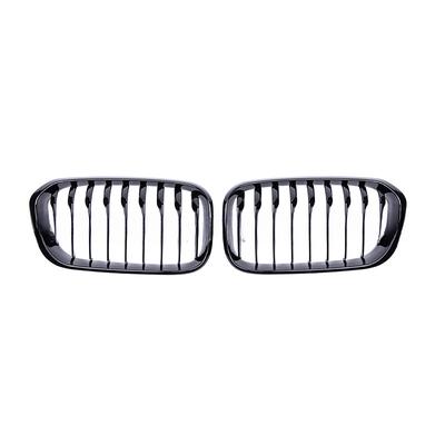 Vervangende Voorradiator Grille Motorkap ABS 1 Rib Voor BMW 1 Serie F20 F21 2015-2017 Auto Styling Voorbumper Racing Grilles
