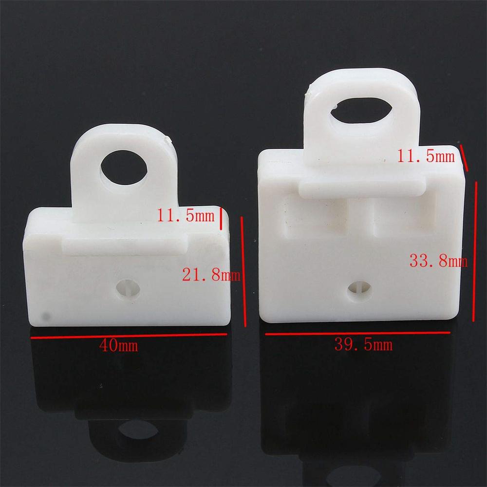 2*Window Door Glass Channel Clips Power and Manual Sash Clips For Toyota Corolla