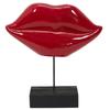 RED LIPS POP-ART Ceramic Decoration 10.5cm