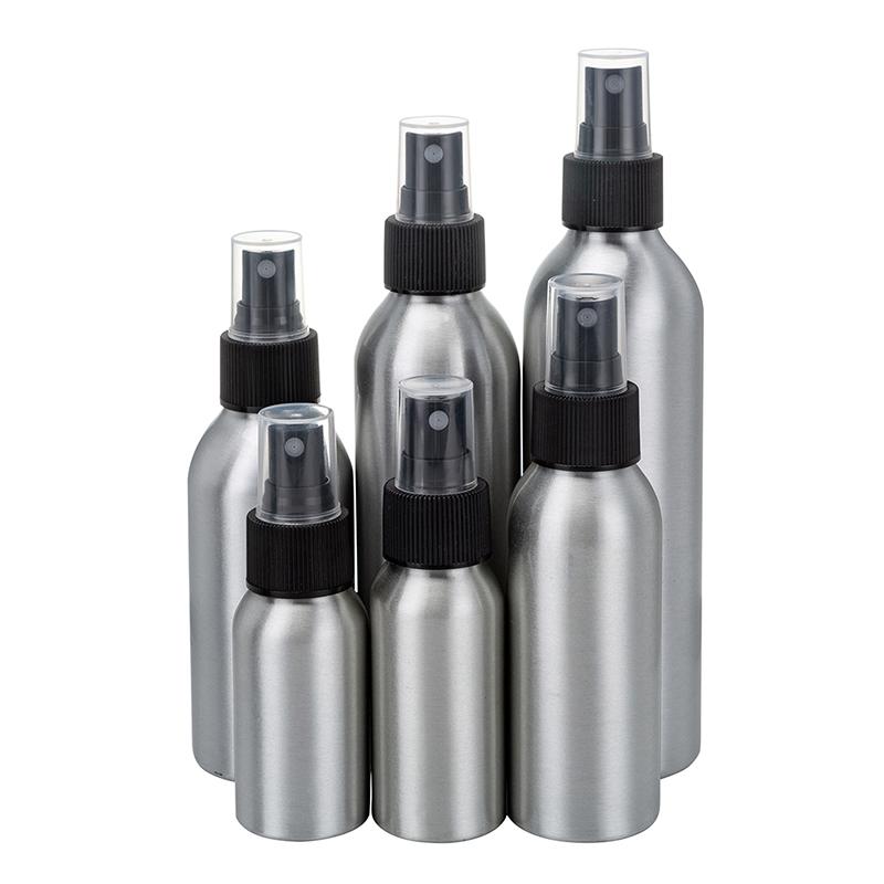 Aluminum Spray Bottle Refillable Perfume Sprayer 40/50/100/120/150/250ml Portable Container Cosmetic Atomizer Bottles