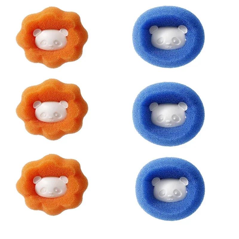 1-4Pcs Pet Hair Remover Reusable Ball Laundry Washing Machine Filter Wool Sticker Cat Hair Remover Pet Fur Lint Catcher Home