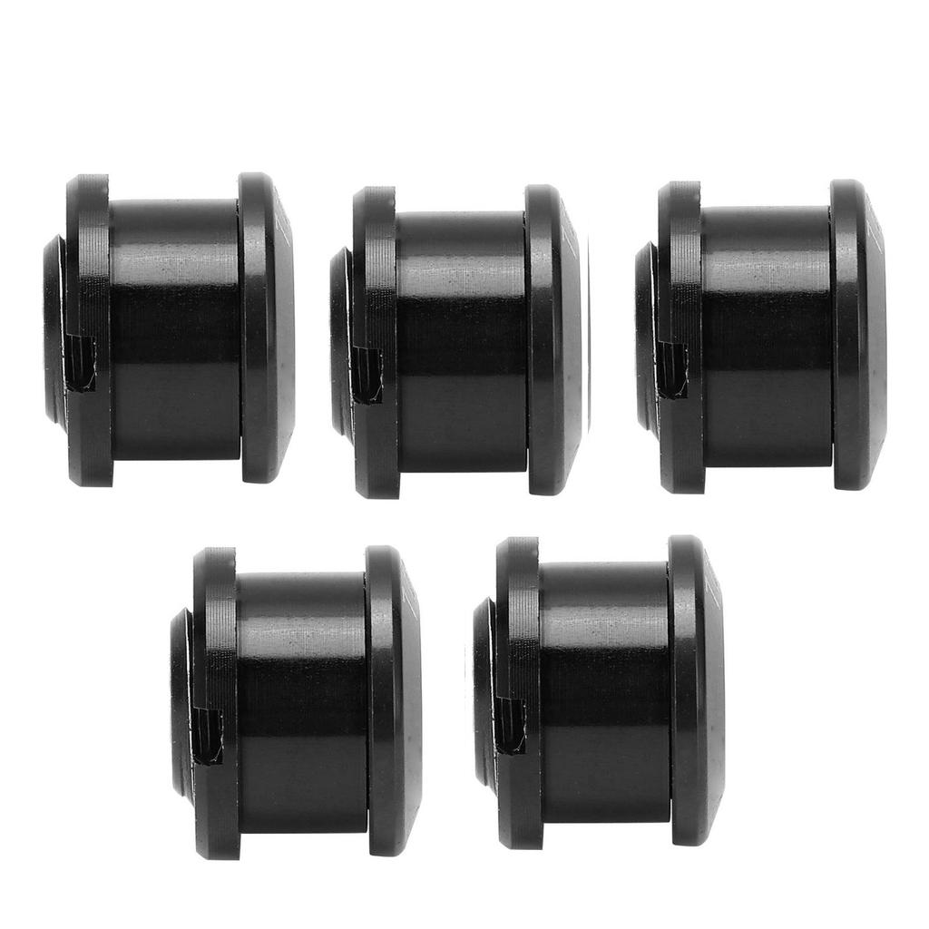 5pcs Single Chainring Bolts Crankset Nuts Aluminum Alloy Chain Wheel Screws for Mountain Bike