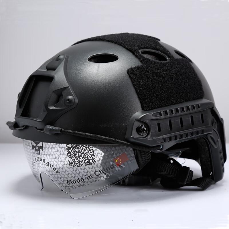 FAST Lightweight Tactical Helmet with Goggles