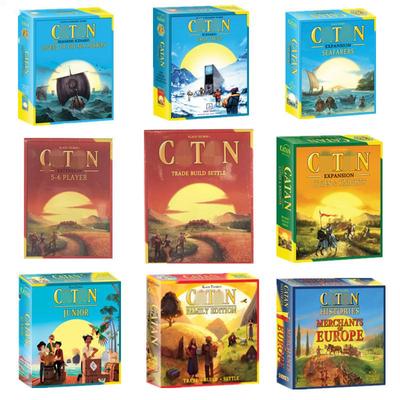 Catan Card Game: English Tabletop Base & Expansion Edition