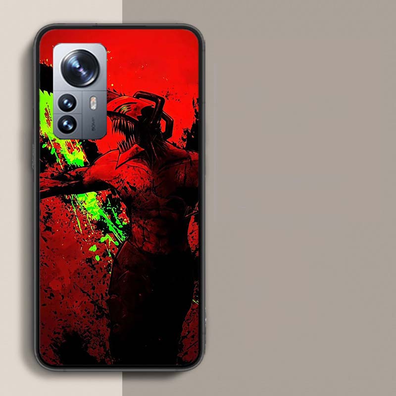 Anime Chainsaw Man Phone Case For Redmi Note 15 Pro 5G 14 13 12 Pro Plus 11 11T 11E 11S 10 Pro 10S 9 9S Cover Cell Clear with Su