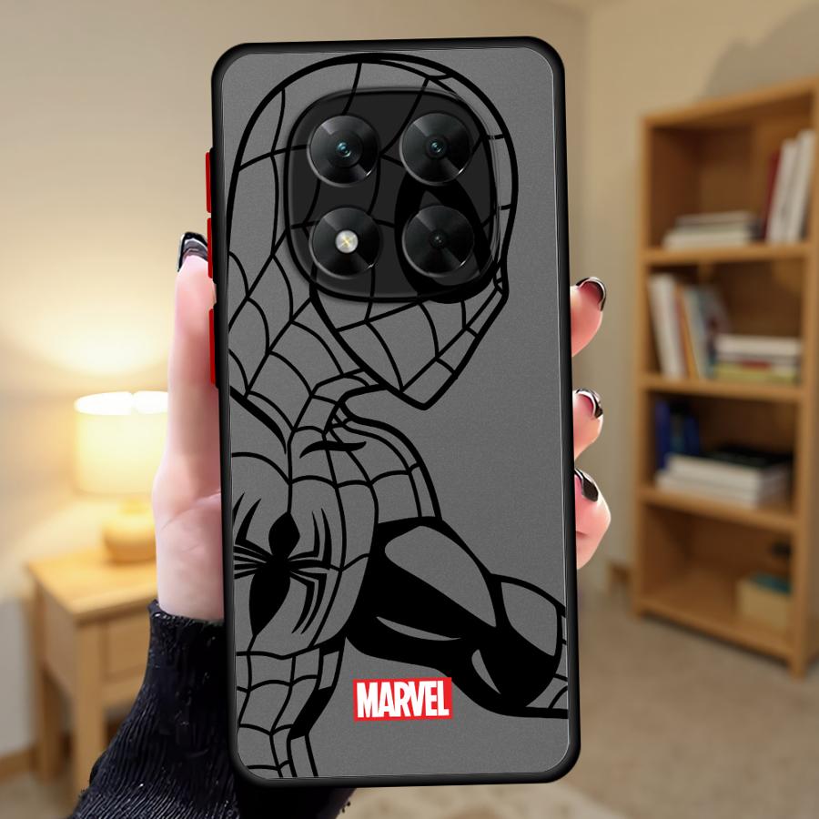 Hülle für Xiaomi Redmi Note 14 13C 12 A4 14C 11 9S 13 Pro Plus 10 Funda Handyhülle Marvel Sipiderman Ironman