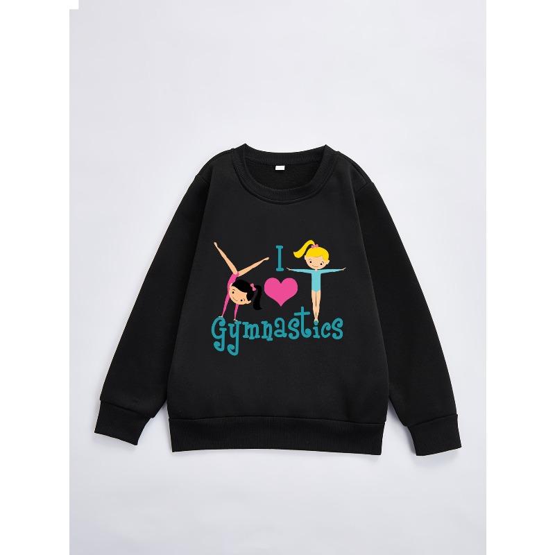 European Sizes Base Layer Kids' Fashion Print Sweatshirt