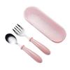 1 Set Cutlery Set Eco-friendly Heat Resistant Food Grade Comfortable To Grip K Spoon Kit Students